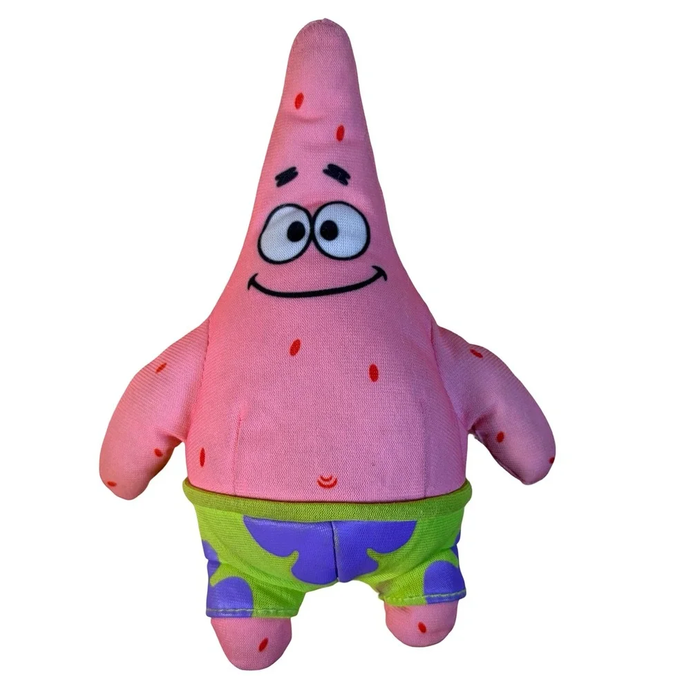 VTG 2001 Mattel SpongeBob Patrick Gary Plush Set Nickelodeon Rare Y2K Beanbag